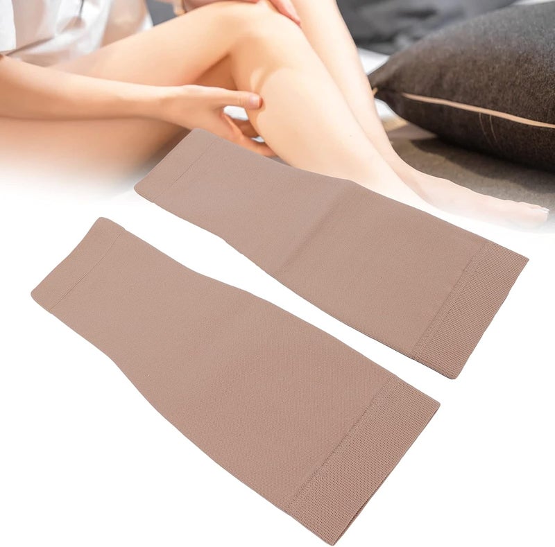 woobles Calf Compression Sleeve 1 Pair 23-32mmHg Leg Compression Sleeve Elastic Calf Support Socks for Swelling, Varicose Veins(XL) - Image 2